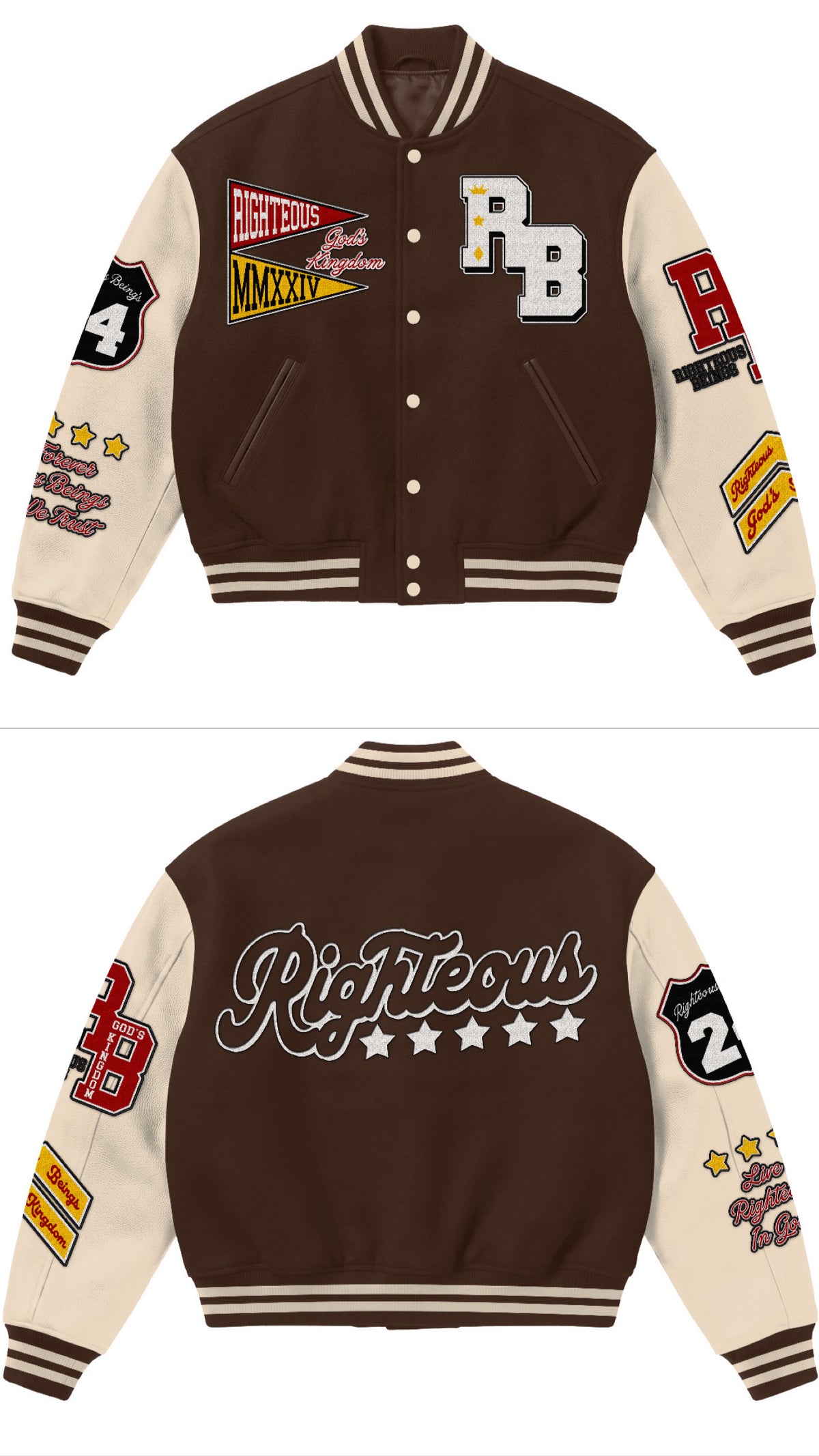 God’s Kingdom Varsity Jacket