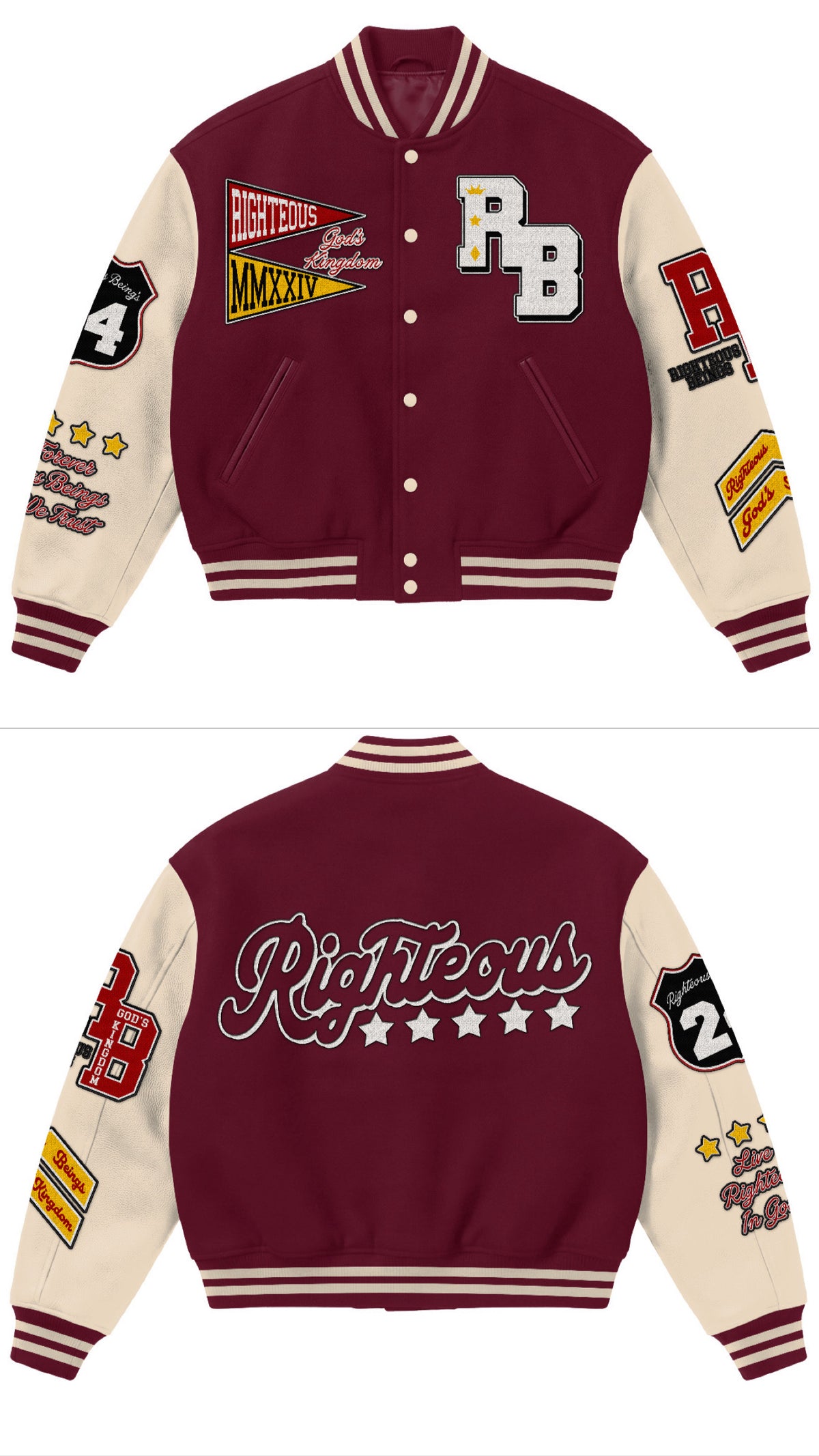God’s Kingdom Varsity Jacket